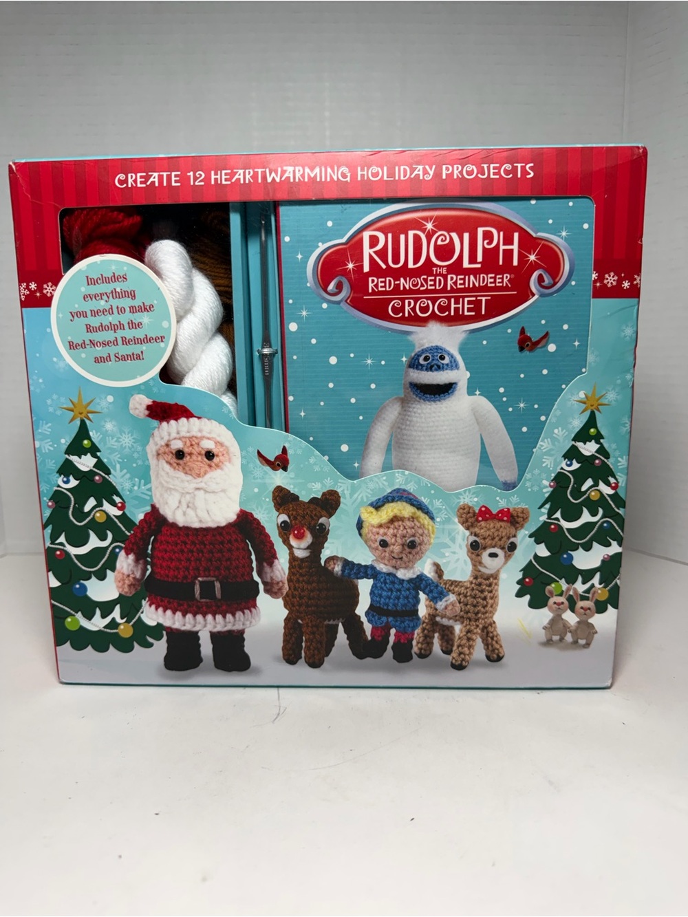 Rudolph the Red-Nosed Reindeer Crochet Kit